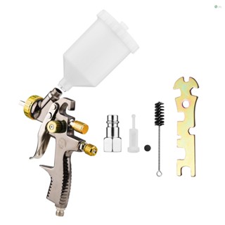 [Ready Stock]LVLP 1.8mm Air Spray  Kit 600cc Fluid Cup Gravity Feed Air Paint Sprayer Mini Handheld 360-degree Paint Spraying  for Car Repair Furniture Surface Wall Painting