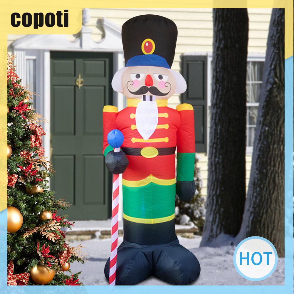 copoti-ตุ๊กตาทหารเป่าลม-เรืองแสง-2-4-เมตร-สําหรับตกแต่งบ้าน-คริสต์มาส-ของขวัญปีใหม่