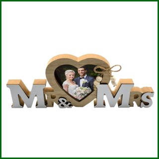 Mr &amp; Mrs. กรอบรูปตั้งโต๊ะ สําหรับวันแม่ งานแต่งงาน