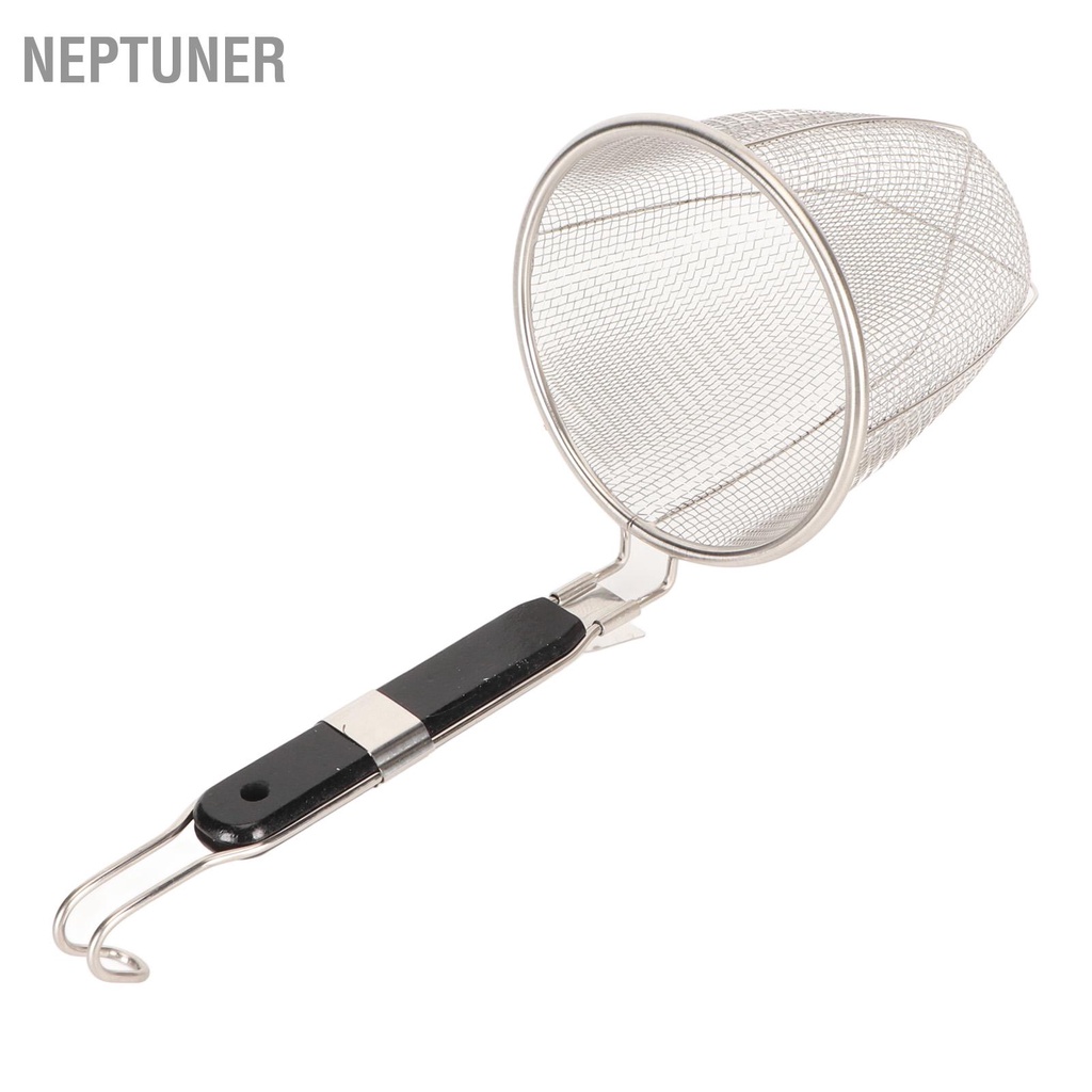 neptuner-5-5-นิ้วช้อนกรองสแตนเลส-spider-strainer-skimmer-ทัพพีก๋วยเตี๋ยวพาสต้ากรองช้อนสำหรับทำอาหารทอด