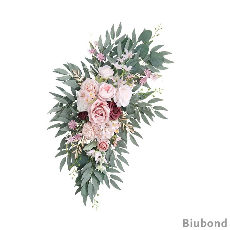 biubond-ช่อดอกไม้ประดิษฐ์-สําหรับตกแต่งเก้าอี้งานแต่งงาน-พิธีเปิด-2-ชิ้น