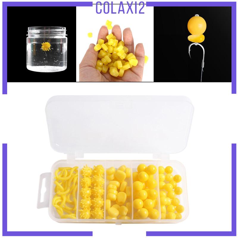 colaxi2-เหยื่อตกปลาจําลอง-รูปข้าวโพด-แบบนิ่ม-สําหรับตกปลาน้ําเค็ม-ปลาดุก-น้ําแข็ง-81-ชิ้น