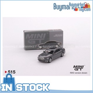 [Authentic] Mini GT #515 1:64 BMW 750LI XDrive Bernina Grey Effect