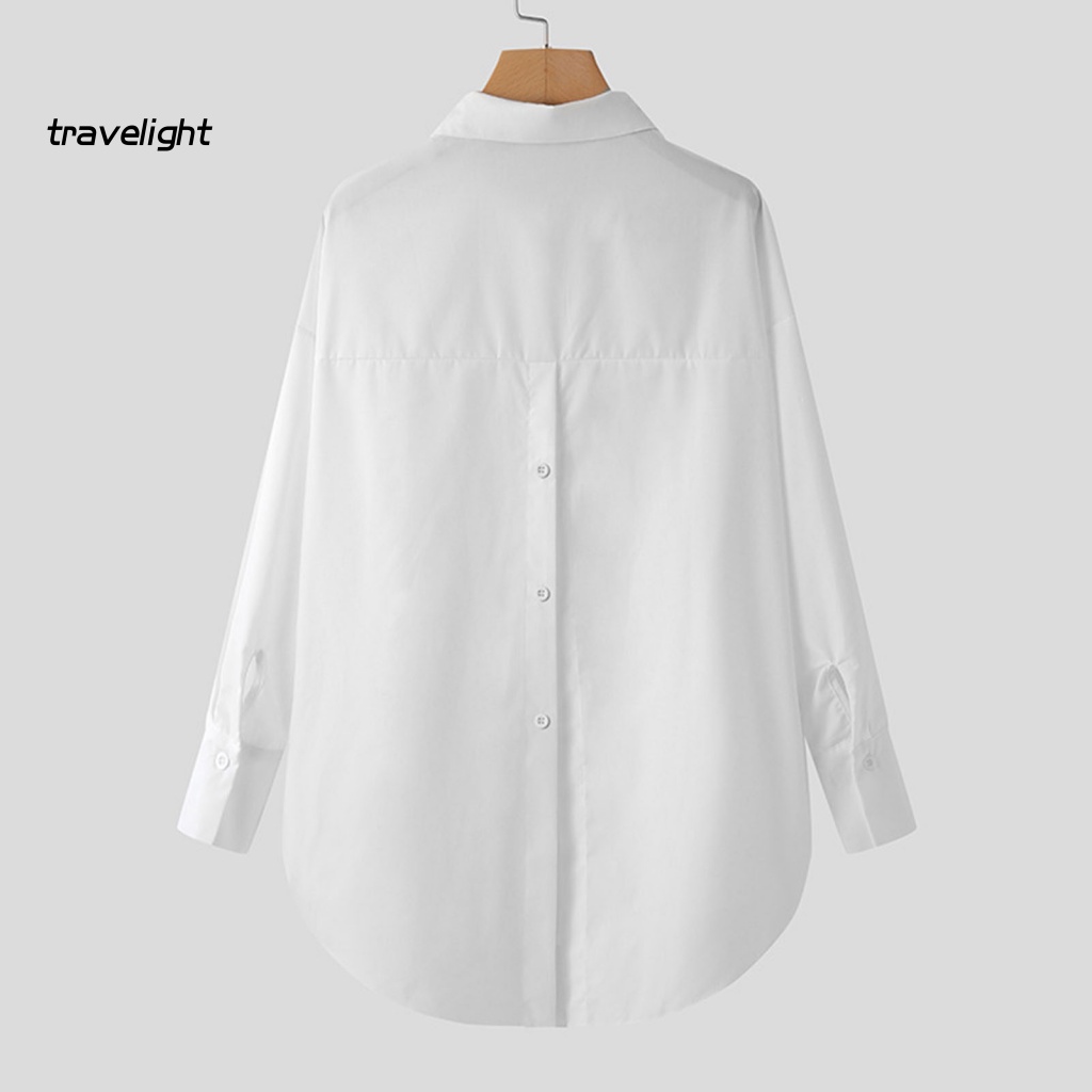 travelight-เสื้อเชิ้ตผู้หญิง-ระบายอากาศดี-นุ่มและมีสไตล์-เสื้อเชิ้ตผู้หญิง-แบบติดกระดุม-เหมาะสําหรับใส่ทํางาน-หรือใส่ลําลอง