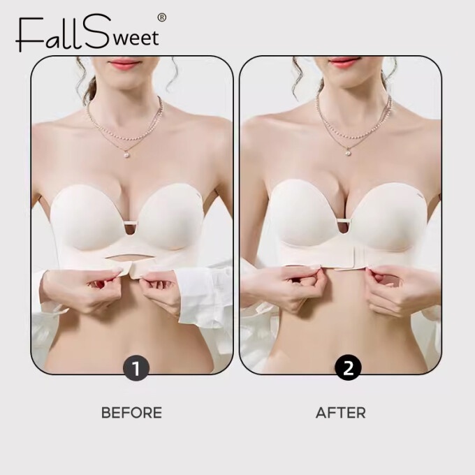 fallsweet-บราเซีย-เกาะอก-ไร้รอยต่อ-ดันทรง-ไร้สาย-คัพหนา-บราเซียร์