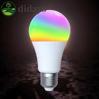 Moeshouse Tuya หลอดไฟ LED E27 RGB สําหรับ Alexa Google Home [Didays.th]