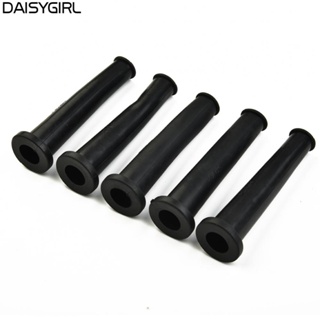 【DAISYG】Wire Boot 10/12mm 5pcs Anti Bending Black For Aviation Plug Wire Protector