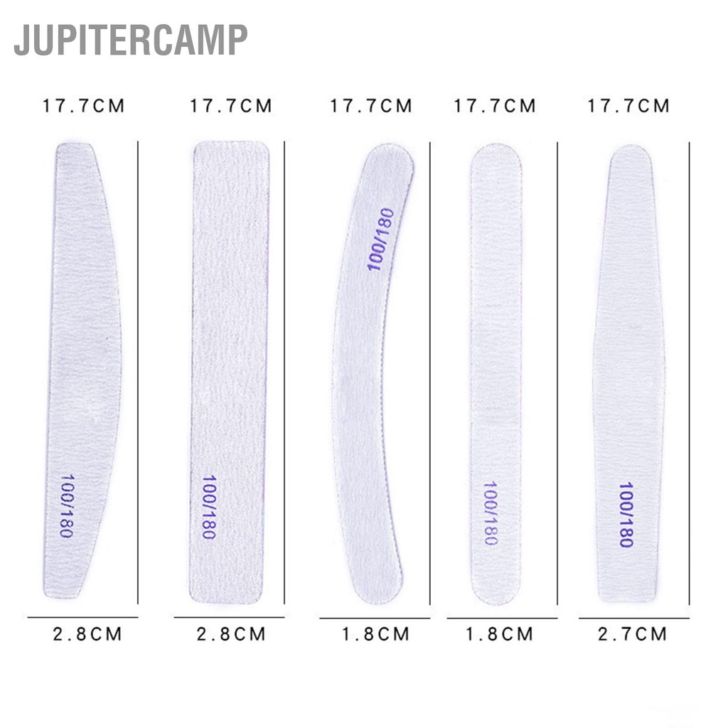 jupitercamp-ตะไบขัดเล็บ-สองด้าน-แบบพกพา-ใช้ซ้ําได้-25-ชิ้น