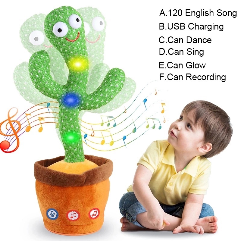 ตุ๊กตากระบองเพชรร้องเพลง-120-เพลง-ร้องเพลง-และเต้นรํา-ของเล่นเสริมการเรียนรู้-สําหรับเด็ก