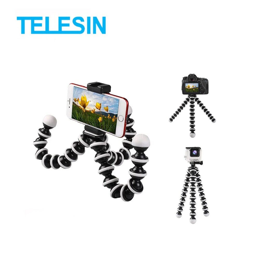 telesin-telesin-telesin-octopus-monopod-ไม้หนวดปลาหมึก-for-gopro-insta360-dji-sjcam-xiaomi-action-camera