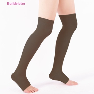 Buildvictor ถุงเท้ากระชับสัดส่วน ป้องกันอาการปวดน่อง เส้นเลือดขอด สําหรับผู้หญิง 1 คู่