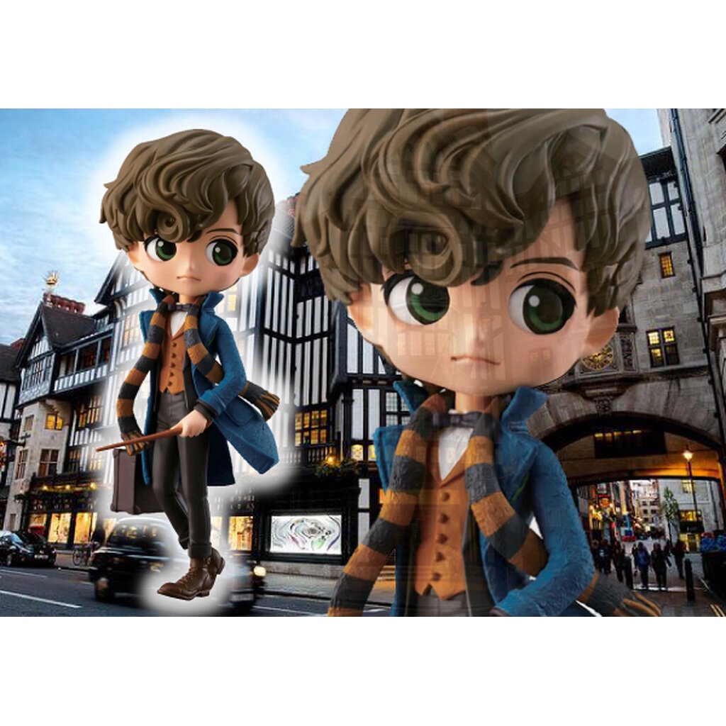 Newt Scamander Normal Color ของแท้ JP Q Posket Banpresto [โมเดล