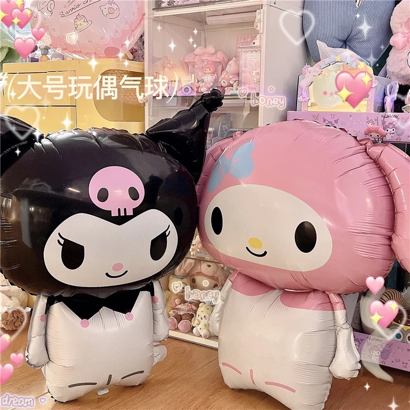 sanrio-ลูกโป่งฟอยล์-ลายการ์ตูนสุนัข-cinnamon-kuromi-my-melody-น่ารัก-สําหรับตกแต่งปาร์ตี้วันเกิดเด็ก