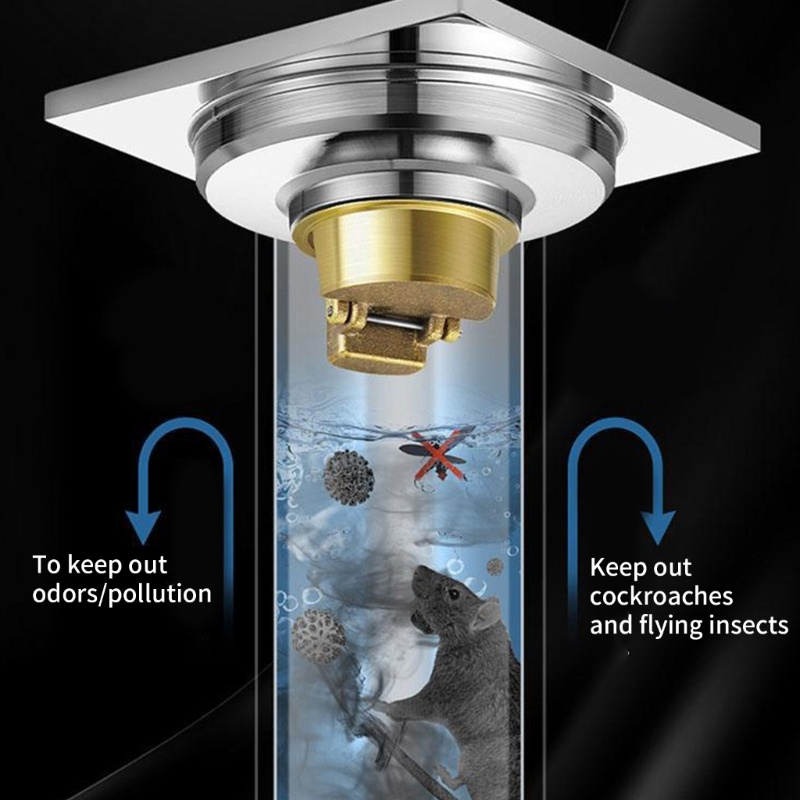 esp-แกนท่อระบายน้ํา-ป้องกันการไหลย้อนกลับ-ป้องกันน้ําเสีย-ปลั๊กระบายน้ํา-ป้องกันกลิ่น