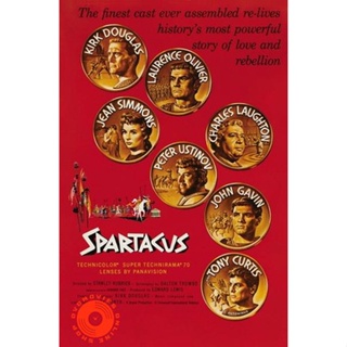 DVD Spartacus (1960) สปาร์ตาคัส (เสียงไทย เท่านั้น ไม่มีซับ ) DVD