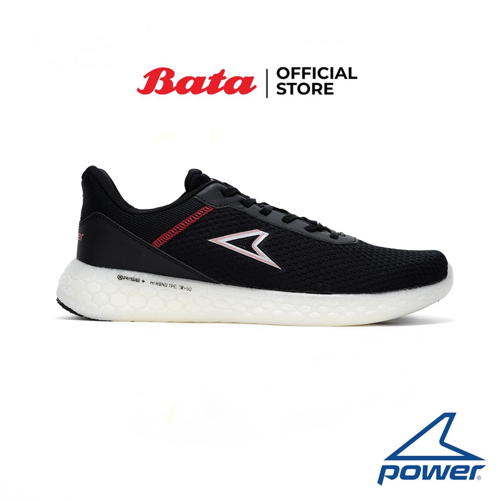 bata-บาจา-ยี่ห้อ-power-รองเท้าผ้าใบออกกำลังกาย-รองรับน้ำหนักเท้าได้ดี-แบบผูกเชือก-สวมใส่ง่าย-สำหรับผู้ชาย-รุ่น-xorise-neptune-สีดำ-8186527