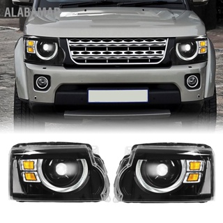 ALABAMAR Defender Design Full LED ไฟหน้าโปรเจคเตอร์สำหรับ Land Rover Discovery 4 LR4 L319 2009-2016
