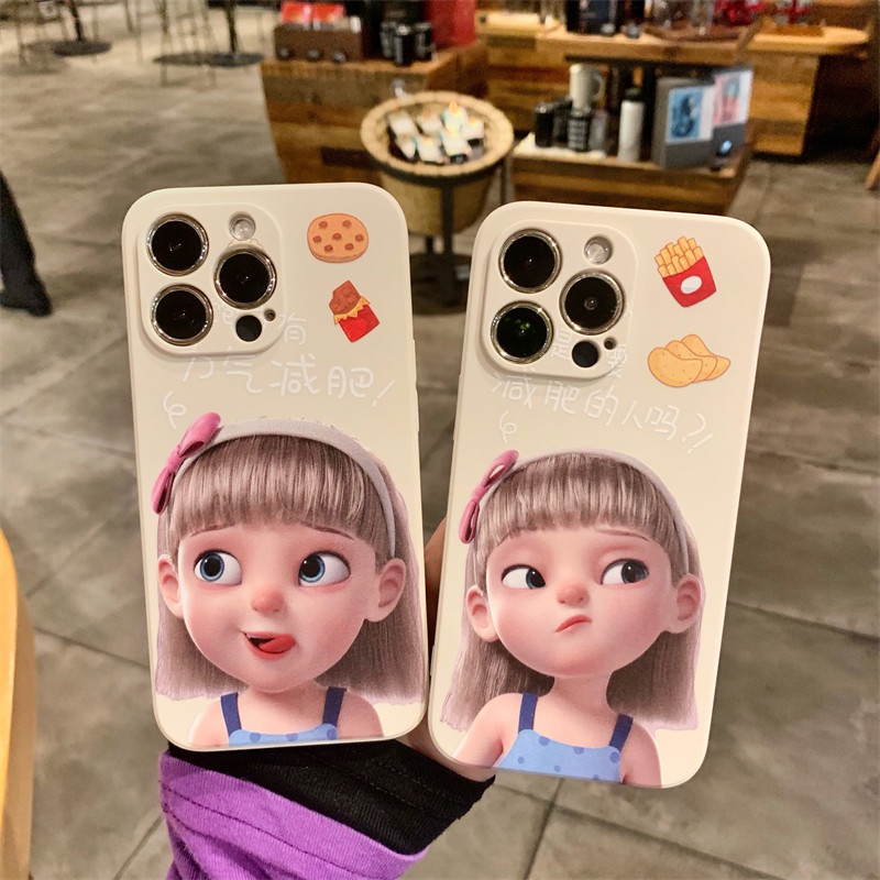 เคสโทรศัพท์มือถือนิ่ม-ลายเด็กผู้หญิงตัวเล็ก-สําหรับ-iphone-14-pro-max-13-pro-max-12-pro-max-11-pro-max-apple-11pro-12pro-13pro-14pro-xs-max-xr-x-6-6s-8-8-7-plus-se2-se3-13-12-mini-d089a-เคสโทรศัพท์