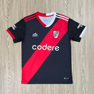 เสื้อบอล Riverplate ปีใหม่ล่าสุด 2023/2024เนื้อผ้าโพลีเอสเตอร์ เกรดแฟนบอล AAA