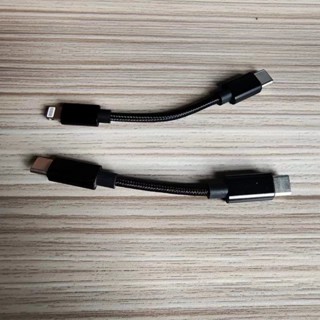 Ibasso สายเคเบิลไฟ เป็น Type C OTG สําหรับ DC03 DC04 FiiO USB DACs Q1MKII Q5s Q5 MFi Q1 Mark II 10 ซม. 0.3 ฟุต FQ1222 IOS