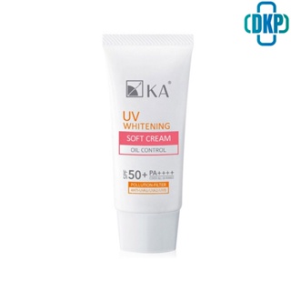 KA UV WHITENING SOFT CREAM SPF 50+ PA++++  / เคเอ ยูวี ไวท์เทนนิ่ง ซอฟ ครีมกันแดด 40 g. [DKP]