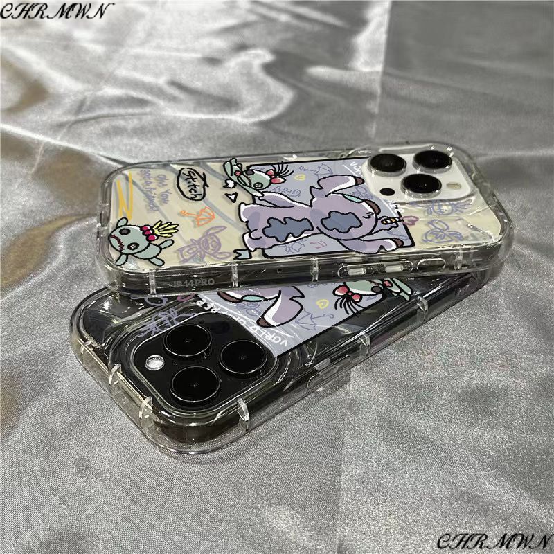 เคสโทรศัพท์มือถือนิ่ม-กันกระแทก-ลาย-stitch-เรียบง่าย-สําหรับ-iphone-12-11ins-style-8-max-7plus-14pro-13-apple-77sh