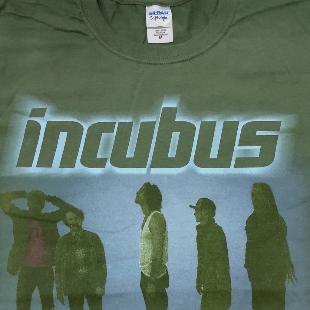 แฟชั่นใหม่ล่าสุด-เสื้อวง-incubus-ลิขสิทธิ์แท้