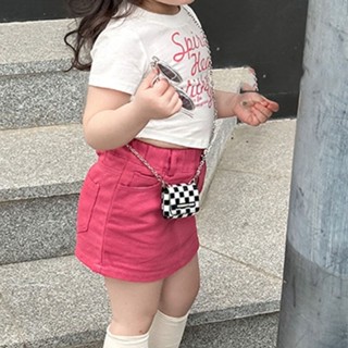 พร้อมส่ง ลดกระหน่ํา ชุดเสื้อแขนสั้น กระโปรงยาวครึ่งตัว ผ้าฝ้ายแท้ สไตล์เกาหลี ญี่ปุ่น แฟชั่นฤดูร้อน สําหรับเด็กผู้หญิง 2023