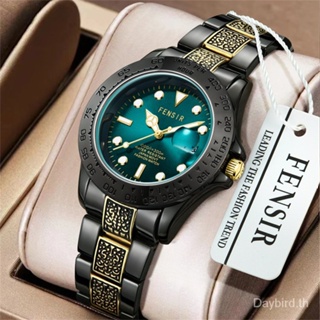 Fensir Brand Watch 2043 นาฬิกาข้อมือ แสดงปฏิทิน แฟชั่นสําหรับผู้ชาย