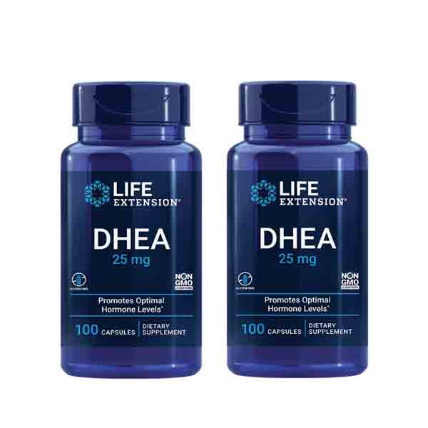 life-extension-dhea-ฮอร์โมนบรรเทาความเครียด-25-มก