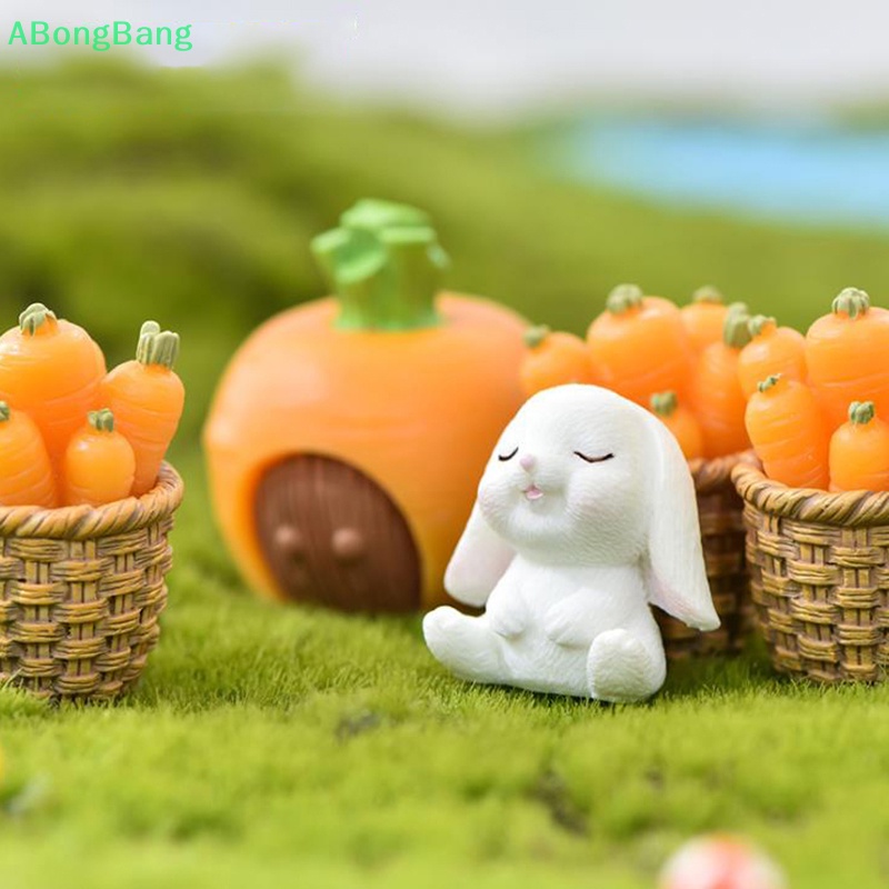 abongbang-ฟิกเกอร์เรซิ่น-รูปกระต่ายอีสเตอร์-ขนาดเล็ก-สําหรับตกแต่งสวน