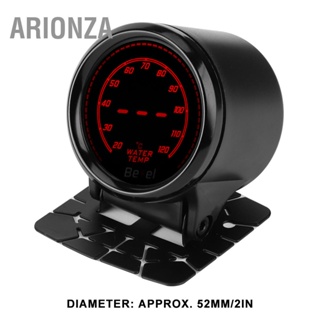 ARIONZA 2in/52mm LED เครื่องวัดอุณภูมิน้ำ รถ ตราสารอุปกรณ์เสริม