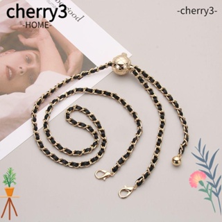 Cherry3 สายโซ่เหล็ก แบบบาง ถอดออกได้ ปรับได้ สําหรับกระเป๋าสตางค์ DIY