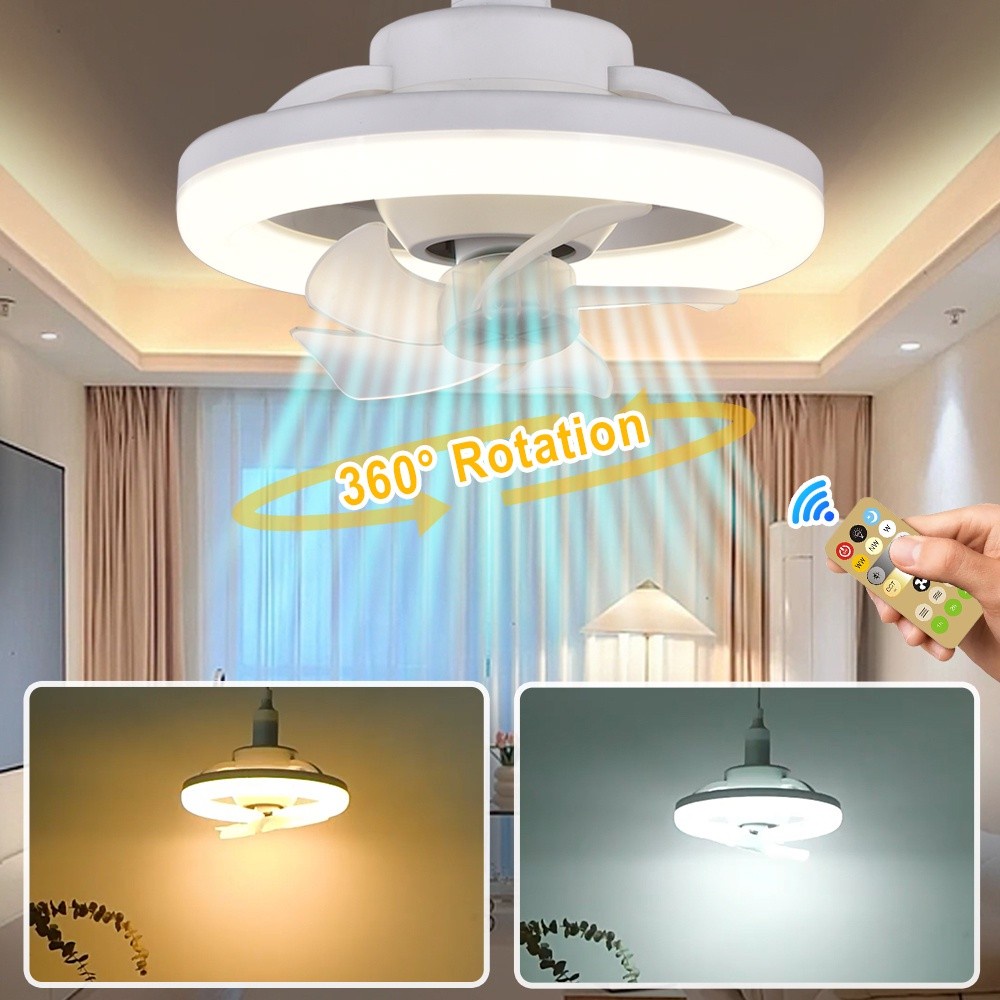 2-in-1-led-mini-ceiling-fan-with-smart-remote-control-ceiling-fan-lamp-home-decor-360-rotation-ceiling-fan-e27-screw-cooling-electric-fan-lamp-flower