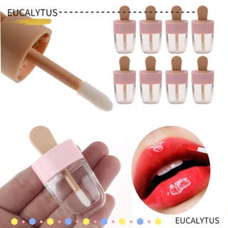 EUTUS 12PCS Lip Gloss Tubes Makeup Tool Cosmetic Container Empty Tubes Sample Bottle