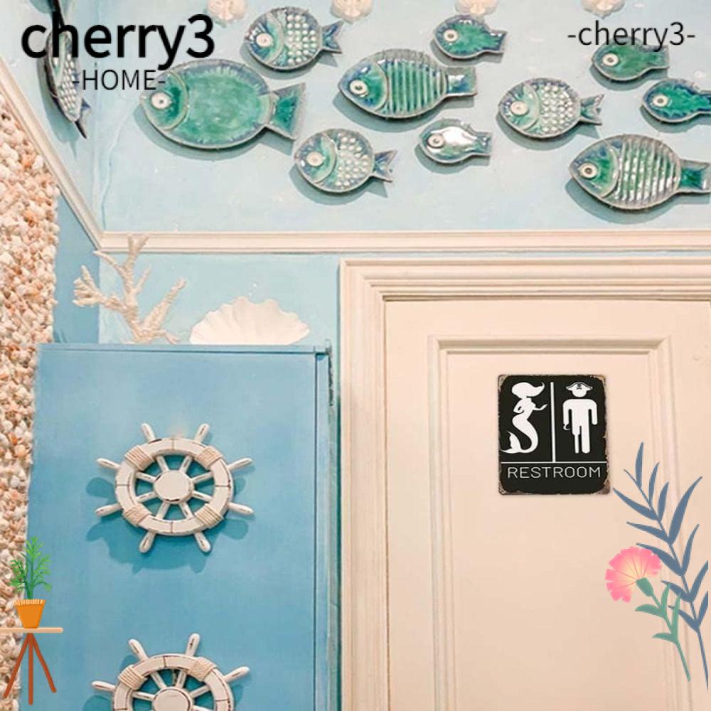 cherry3-ป้ายอลูมิเนียม-รูปนางเงือกโจรสลัด-สไตล์วินเทจ-12-8-นิ้ว-สําหรับตกแต่งผนังห้องน้ํา