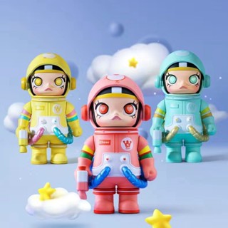 【ของแท้】POPMART Mega SPACE MOLLY ตุ๊กตาฟิกเกอร์ V2 Series 100% ของขวัญ สําหรับตกแต่ง