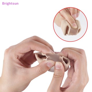 Brightsun 1 ชิ้น ซิลิโคนแยกนิ้วเท้า แยกตาปลา Hallux Valgus แก้ไขนิ้วหัวแม่มือ ใหม่