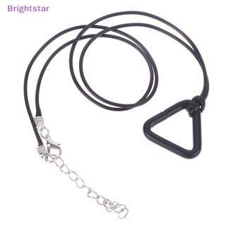 Brightstar สร้อยคอโชคเกอร์ จี้รูปการ์ตูนอนิเมะ Denji Pochita ทรงสามเหลี่ยม พร็อพเครื่องประดับ สําหรับผู้ชาย