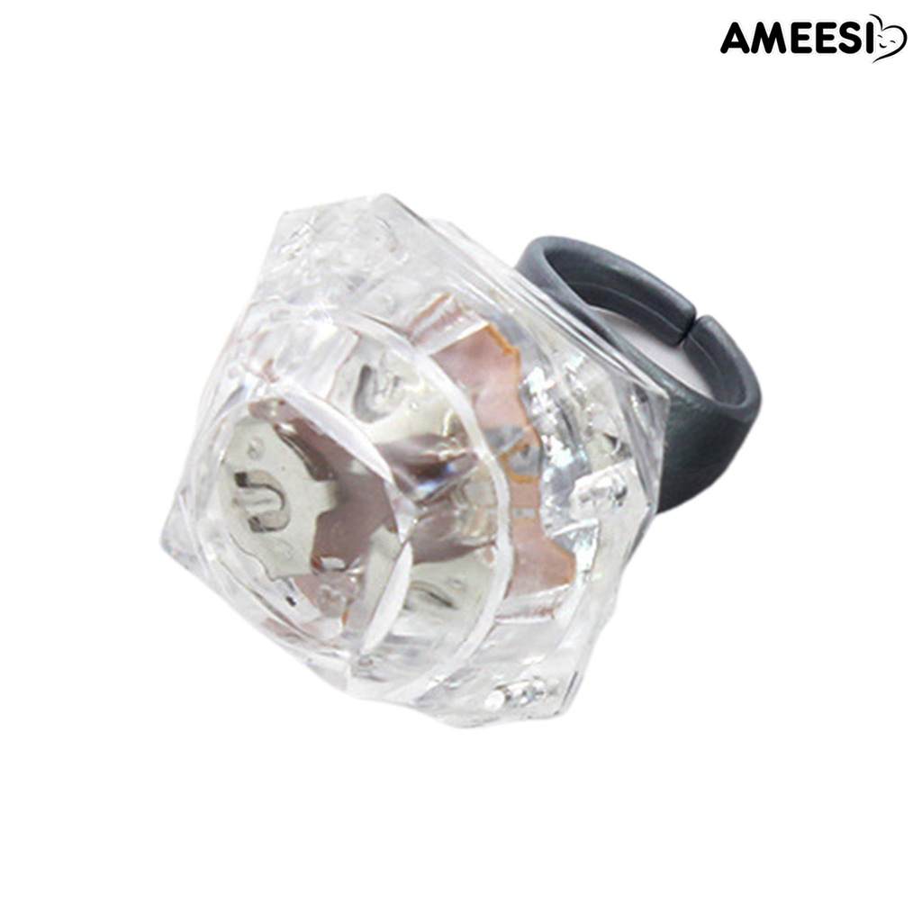 ameesi-แหวนเพชรเรืองแสง-led-ปรับได้-อายุการใช้งานยาว-สําหรับงานแต่งงาน-วันเกิด