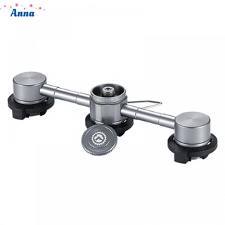 【Anna】3 Inlet Camping Stove Adapter with Stand Nozzle Type Canister to EN417 Valve