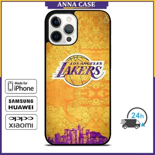 เคสโทรศัพท์มือถือ ลาย La Lakers City สําหรับ iPhone 14 Pro Max 13 Pro Max Samsung Galaxy Note10+ S21Ultra