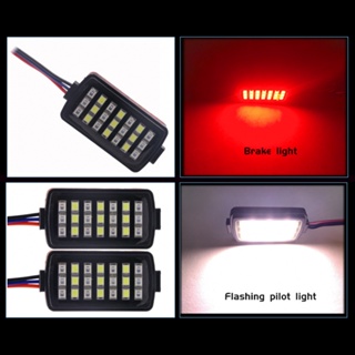 2 In 1 ไฟเบรก ไฟสัญญาณเลี้ยว Led 21 ดวง สําหรับรถยนต์