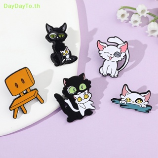 Daydayto เข็มกลัด รูปการ์ตูนแมว Suzume No Tojimari น่ารัก เครื่องประดับแฟชั่น สําหรับผู้หญิง TH