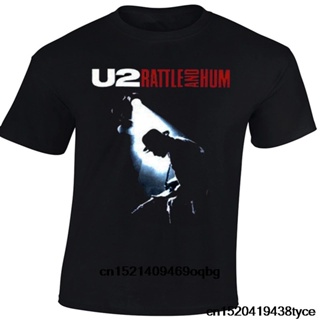 [S-5XL]ขายดี เสื้อยืดผ้าฝ้าย U2 Rattle And Hum คุณภาพดี สําหรับผู้ชาย KGljoc17LCmmpg89