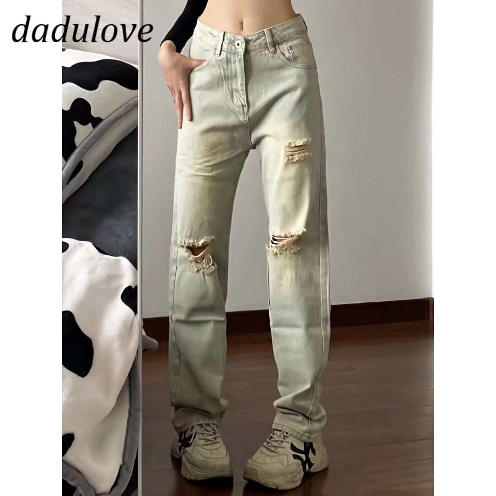 dadulove-new-american-style-street-retro-womens-jeans-high-waist-ripped-wide-leg-pants-plus-size-trousers