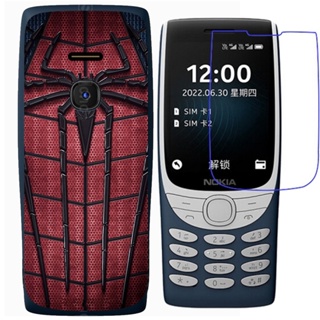 สําหรับ The Avengers Spider Man เคส Nokia 8210 4G เคส พร้อมเมมเบรน กันระเบิด ป้องกันหน้าจอ ฟิล์มนิ่ม