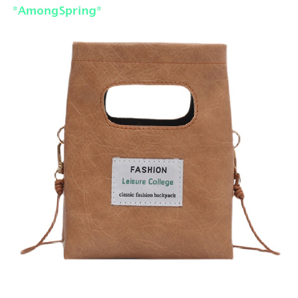 amongspring-gt-ใหม่-กระเป๋าถือ-กระเป๋าสะพายไหล่-ทรงโท้ท-ขนาดมินิ-สําหรับสตรี