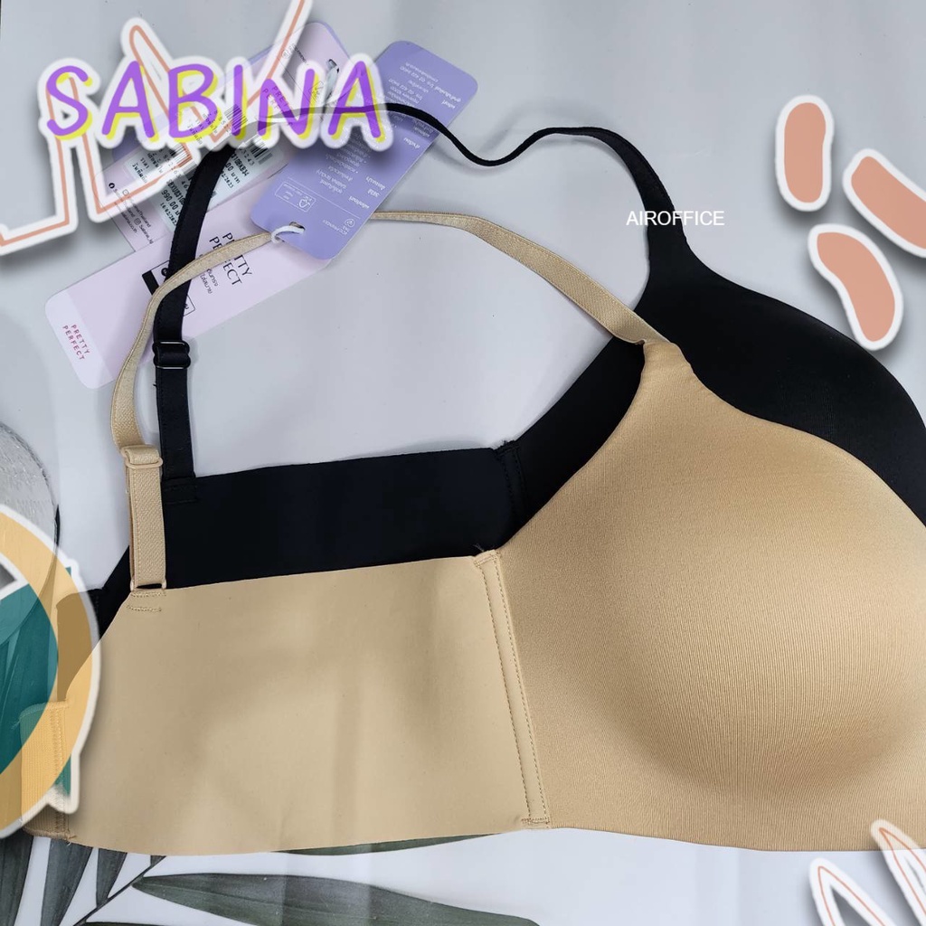 sabina-บราเย็น-braless-เสื้อชั้นใน-invisible-wire-ไม่มีโครง-รุ่น-pretty-perfect-รหัส-sbxu8310