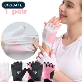 Sposafe ถุงมือออกกําลังกาย ออกกําลังกาย 1 คู่